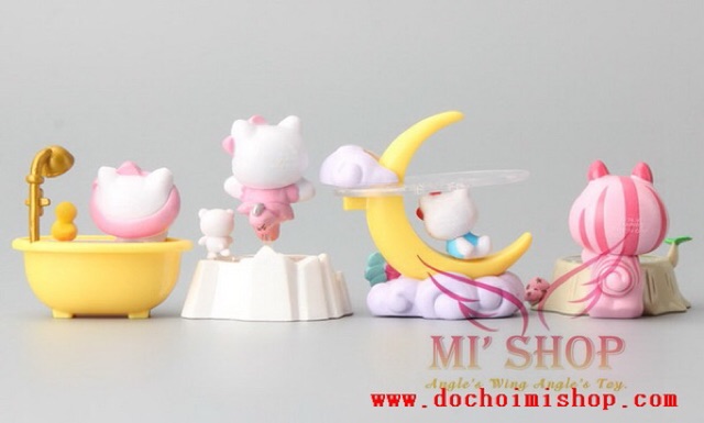 Set 8 Mô Hình KITTY ( Fullbox )