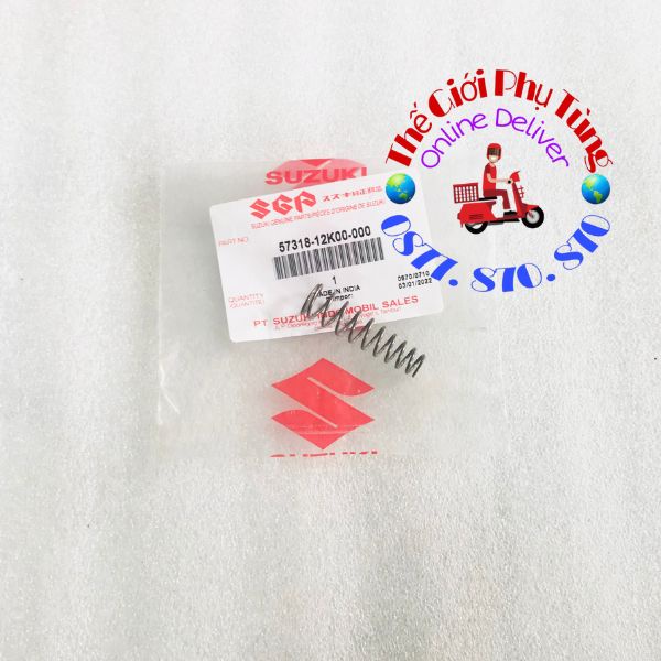 Bộ Cupen Xy lanh cùm dầu trên Raider Fi, Satria Fi Zin Suzuki Indo - 59870-30H00-000/ 59610-12K00-000/ 57318-12K00-000