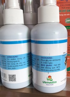 Vime-Blue 100ml Sát trùng vết thương