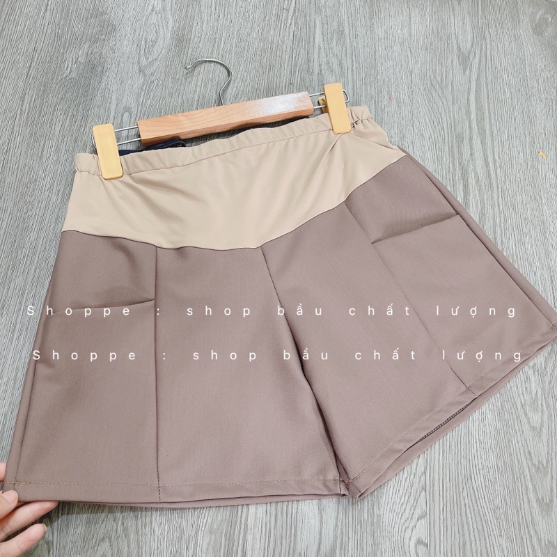 SOOC BẦU QUẦN BAGGY VẢI THÔ LỤA XUẤT SIÊU ĐẸP ẢNH THẬT TỰ CHỤP