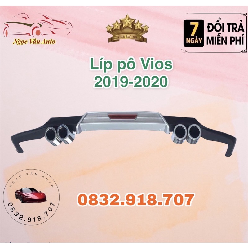 LÍP CHIA PÔ XE VIOS 2019 - 2020, Líp pô Lip po