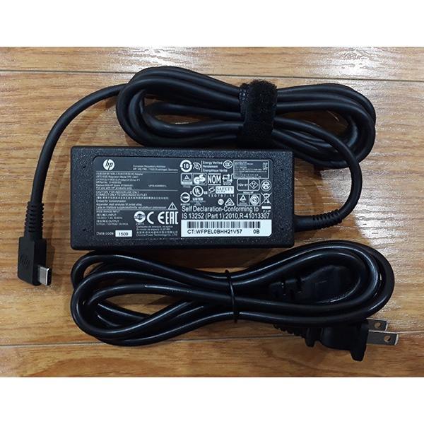 Sạc Laptop HP 20v-2.25a Type C dùng cho EliteBook x2 1012 G1 Spectre Pro x360 G2