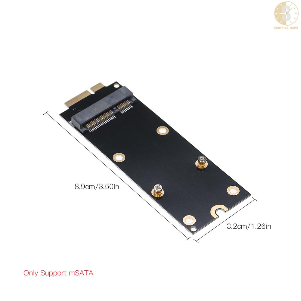 Thẻ Chuyển Đổi Msata Ssd Sang 7 + 17pin Cho 2012 Apple Macbook Pro Retina A1425 A1398 Mini Pci-E Sata Ssd | BigBuy360 - bigbuy360.vn