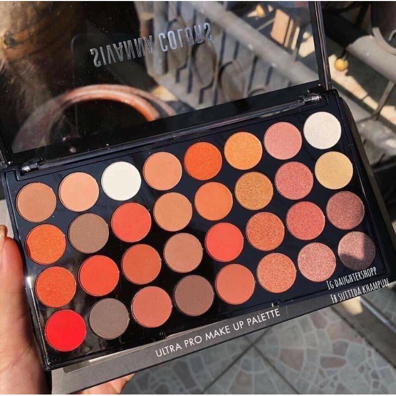 Bảng Phấn Mắt 32 Ô Sivanna Colors Ultra Pro Makeup Palette HF372