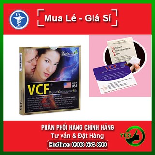 ❤[NHẬP KHẨU TỪ MỸ] Màng Phim Tránh Thai VCF - An Toàn