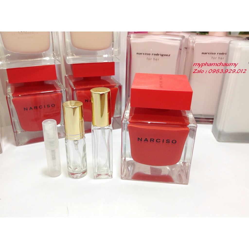 [Mẫu thử] Nước Hoa Narciso Rodriguez Rouge 2,5,10ml