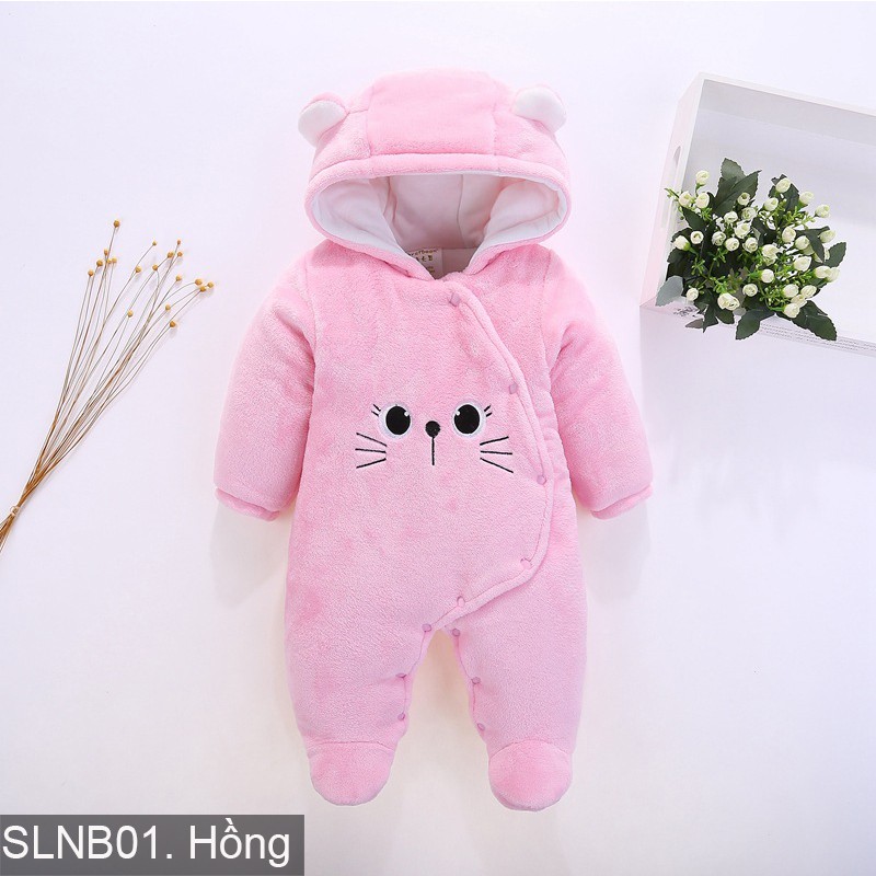 Body nỉ bông ủ ấm cho bé Hàng cao cấp xuất Nhật SLNB01