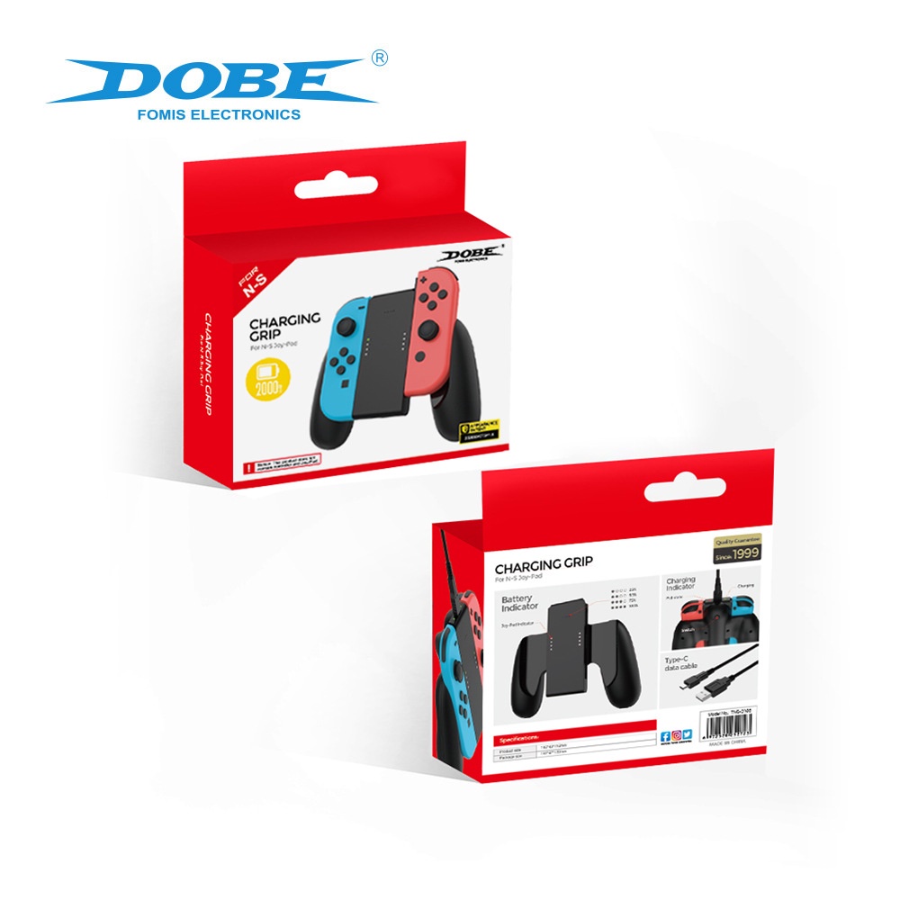 Dobe Tay Cầm Điều Khiển Chơi Game Nintendo 2000mAh Kèm Sạc Chất Lượng Cao