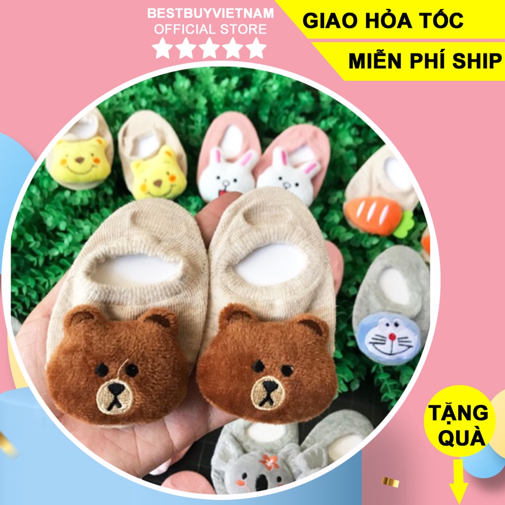 Tất hình thú 💖FREESHIP💖 vớ hình thú 5D Cho Bé Yêu