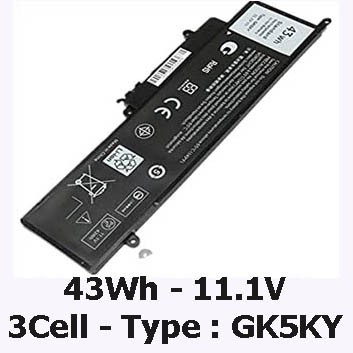 Pin Laptop Dell Inspiron 11 3147 3148 3000 3152 13 7347 7348 7359 7352 Inspiron 15 7558 7568 Mã Pin GK5KY