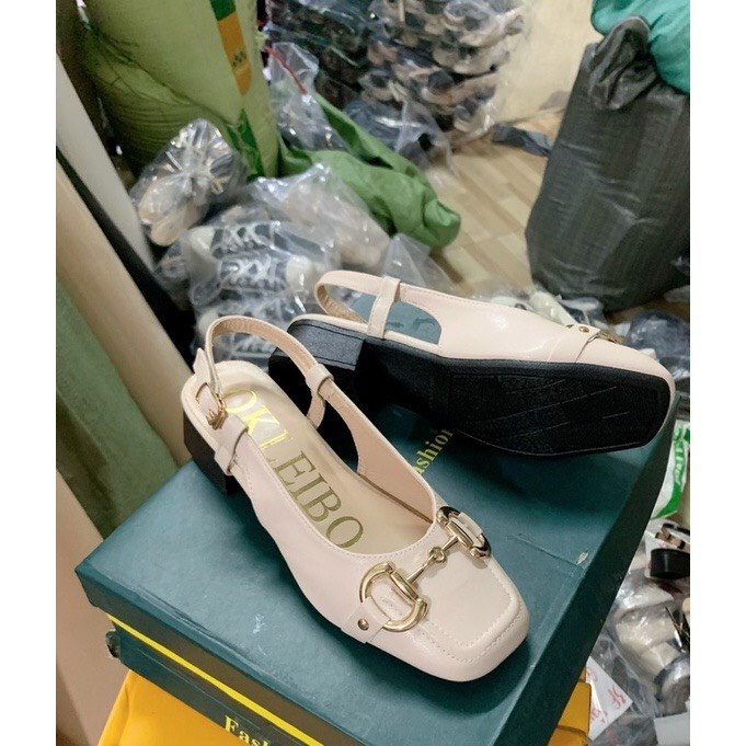 (Freeship toàn quốc) giày búp bê nhựa trơn chống nước