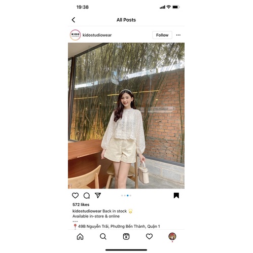 Áo KIDO - freesize - new 99%