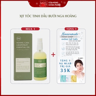 Xịt bưởi NGA HOÀNG, Tinh dầu bưởi NGA HOÀNG dưỡng mọc tóc hiệu quả sau 1 tháng 100ml