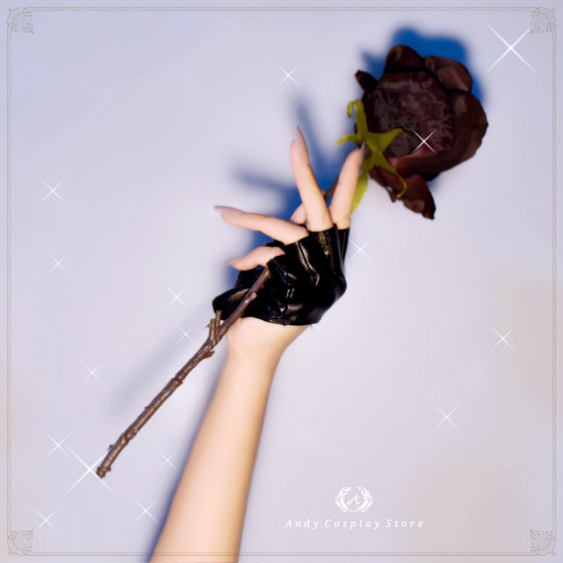 [CÓ SẴN] Găng tay PU nửa bàn hở ngón