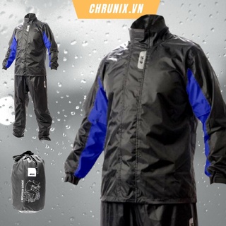 Áo Mưa Bộ Givi Rider Tech RRS06 Cao Cấp Chính Hãng Phản Quang Có Size To Chrunix