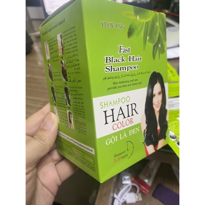 Dầu gội đen tóc Ylofang Thái Lan