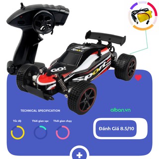 [NHẬP MÃ NGOC5 GIẢM 15K] Xe địa hình điều khiển từ xa OffRoad - Xe Đồ Chơi Điều Khiển 4 Chiều Tỷ Lệ 1:16 (XDK663-10)