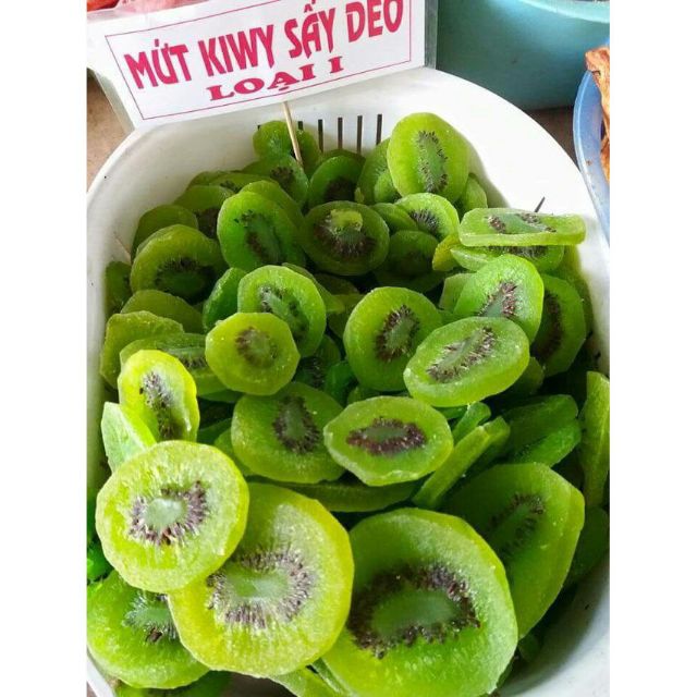 500gr Mứt Kiwi sấy dẻo Đà Lạt : loại 1 ngon hết sẩy