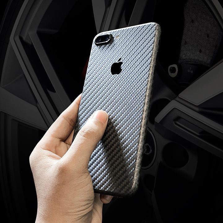 Miếng Dán Skin Carbon đen 3D iphone 6 / 6s / 6s plus / 7 / 7plus / 8 / 8plus/ X / Xs / Xs Max