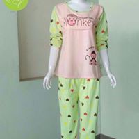 Bộ sau sinh in hình khỉ hàng đẹp