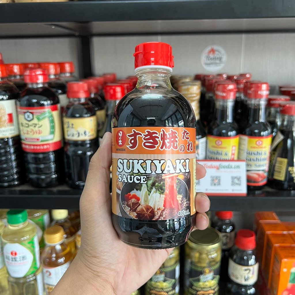 Nước Sốt Ăn Lẩu Đậm Đặc Nhật Bản Sukiyaki {Hinode} - 400ML [Chính hãng]