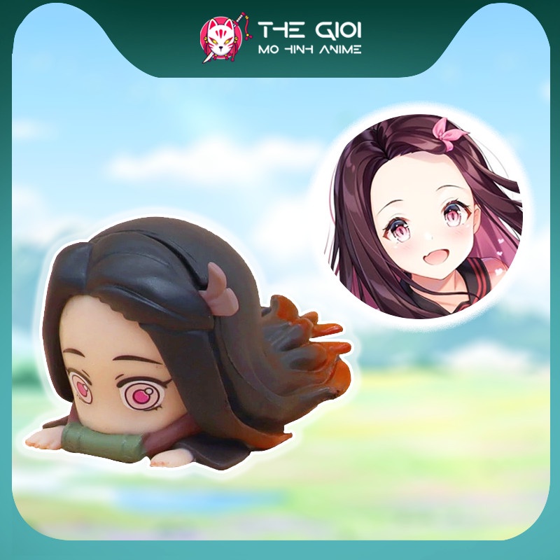 Mô hình Kimetsu No Yaiba figure Demon Slayer Kamado Nezuko Chibi 5cm - mô hình thanh gươm diệt quỷ