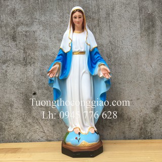 Tượng Đức Mẹ Ban ơn 45cm ( thường luôn có sẵn)