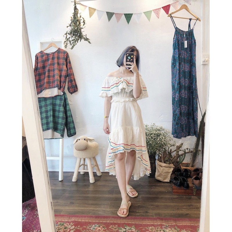 CHÂN VÁY XÔ PHONG CÁCH BOHO