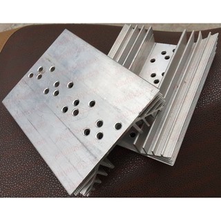 Nhôm tản nhiệt 4 sò sắt To3 15x11.5x3cm tháo máy