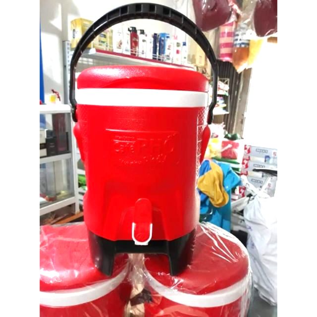 Thùng đá Super cool 10L  có vòi.Hàng tặng từ cafe phố.