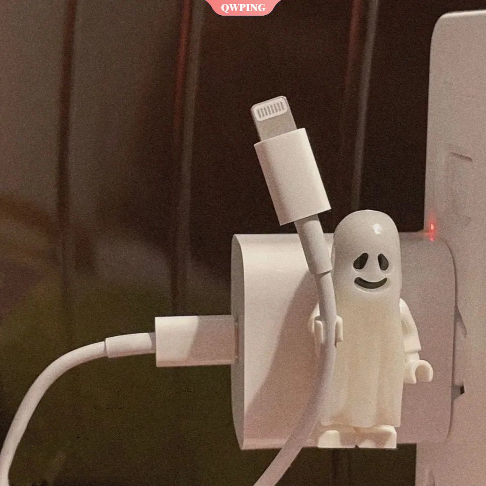 Kẹp Giữ Dây Cáp Hình Nhân Vật Hoạt Hình Xinh Xắn Tiện Dụng