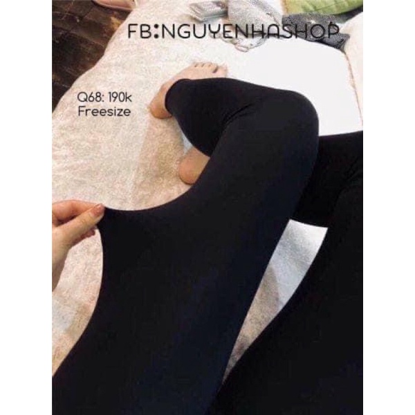 Quần legging dài gân