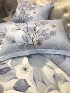 Set chăn ga gối cotton lụa nhật bản