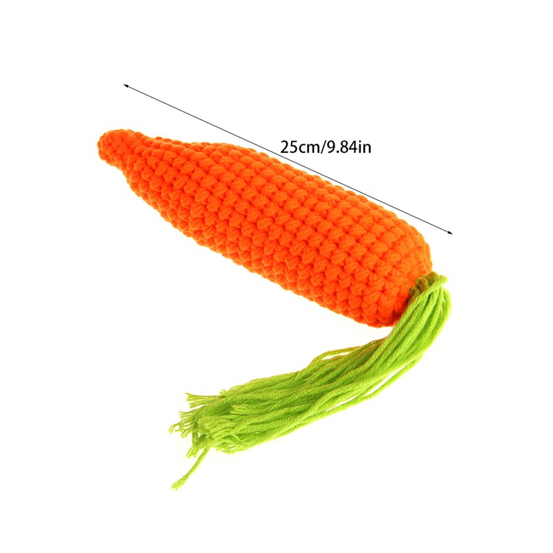 Phụ kiện chụp hình dệt kim thiết kế cà rốt cà rốt cho bé