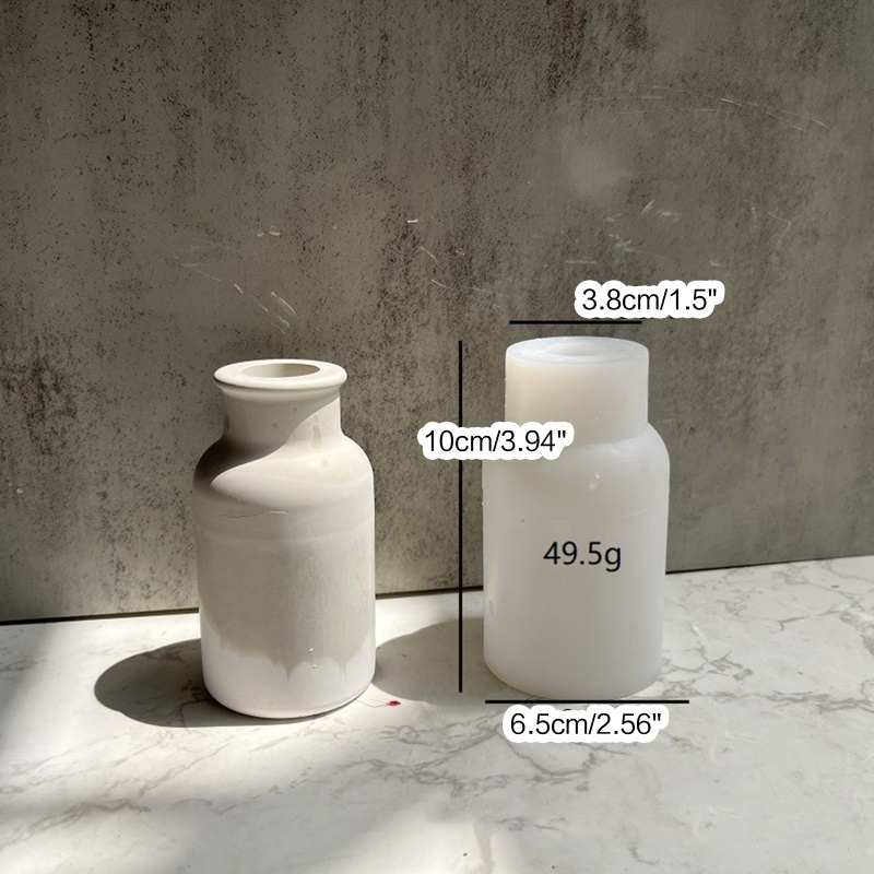 Khuôn Silicone Làm Chậu Hoa 3D Thủ Công