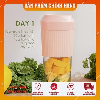Máy Xay Sinh Tố Mini JUICE CUP 3000mAh, Máy Xay Sinh Tố Cầm Tay Đa Năng SIÊU HOT Xay Cả Đá-Thịt