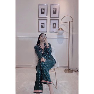 BỘ NGỦ PIJAMA - lụa satin 100% CAO CẤP