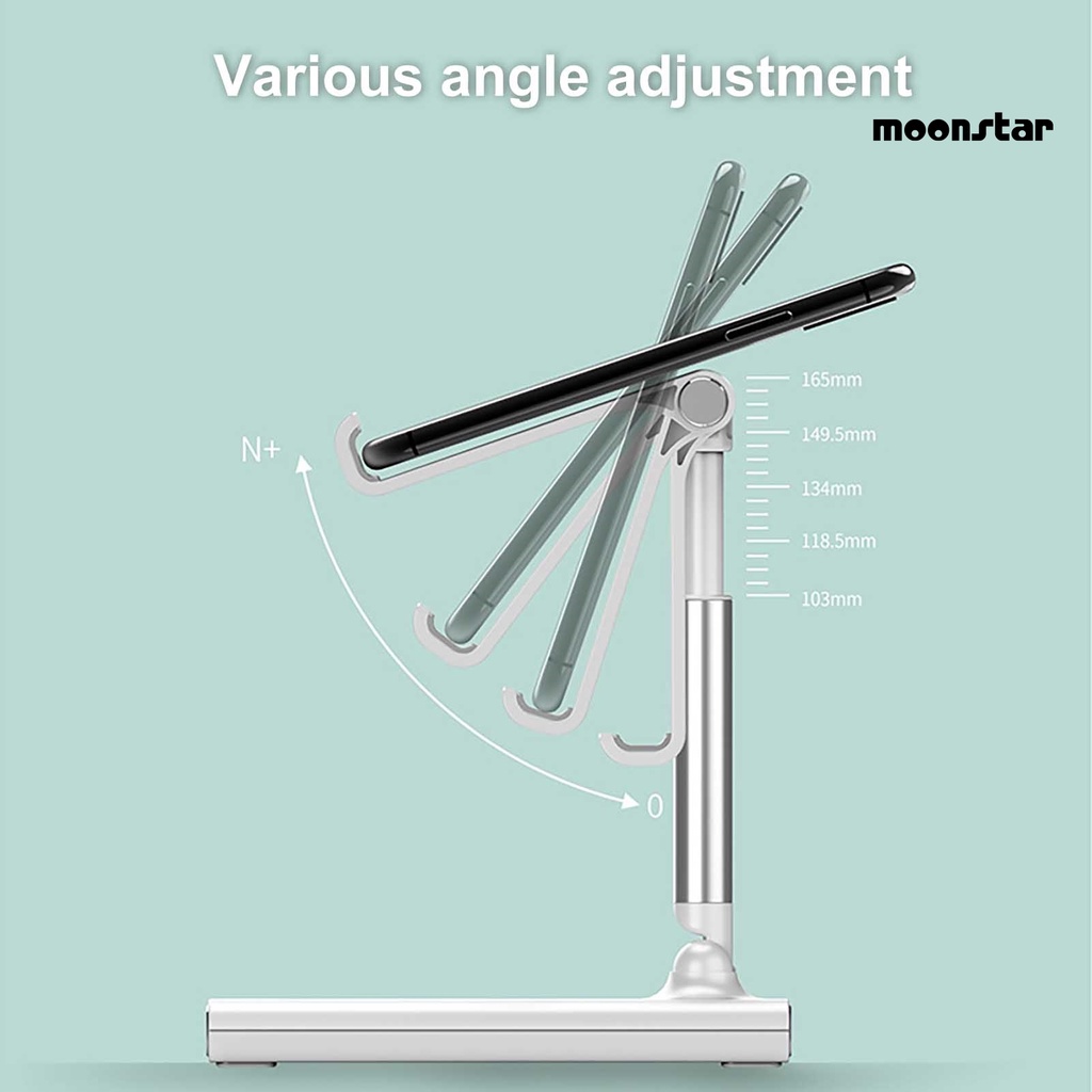 Giá Đỡ Điện Thoại / Máy Tính Bảng Có Thể Điều Chỉnh Và Gập Lại Tiện Dụng