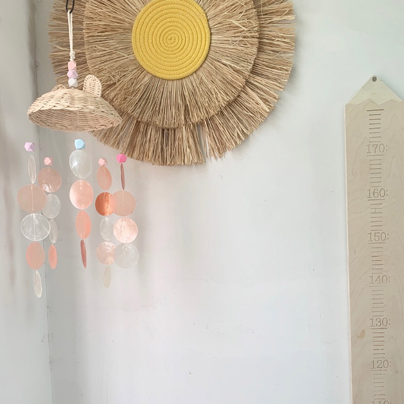 Chuông Gió Vỏ Sò Tự Nhiên Handmade Treo Nôi Em Bé
