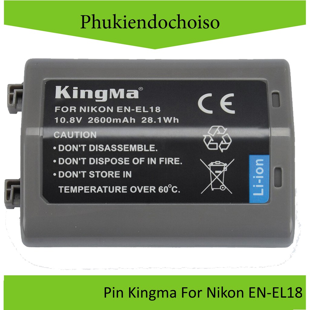 Pin Kingma for Nikon EN-EL18