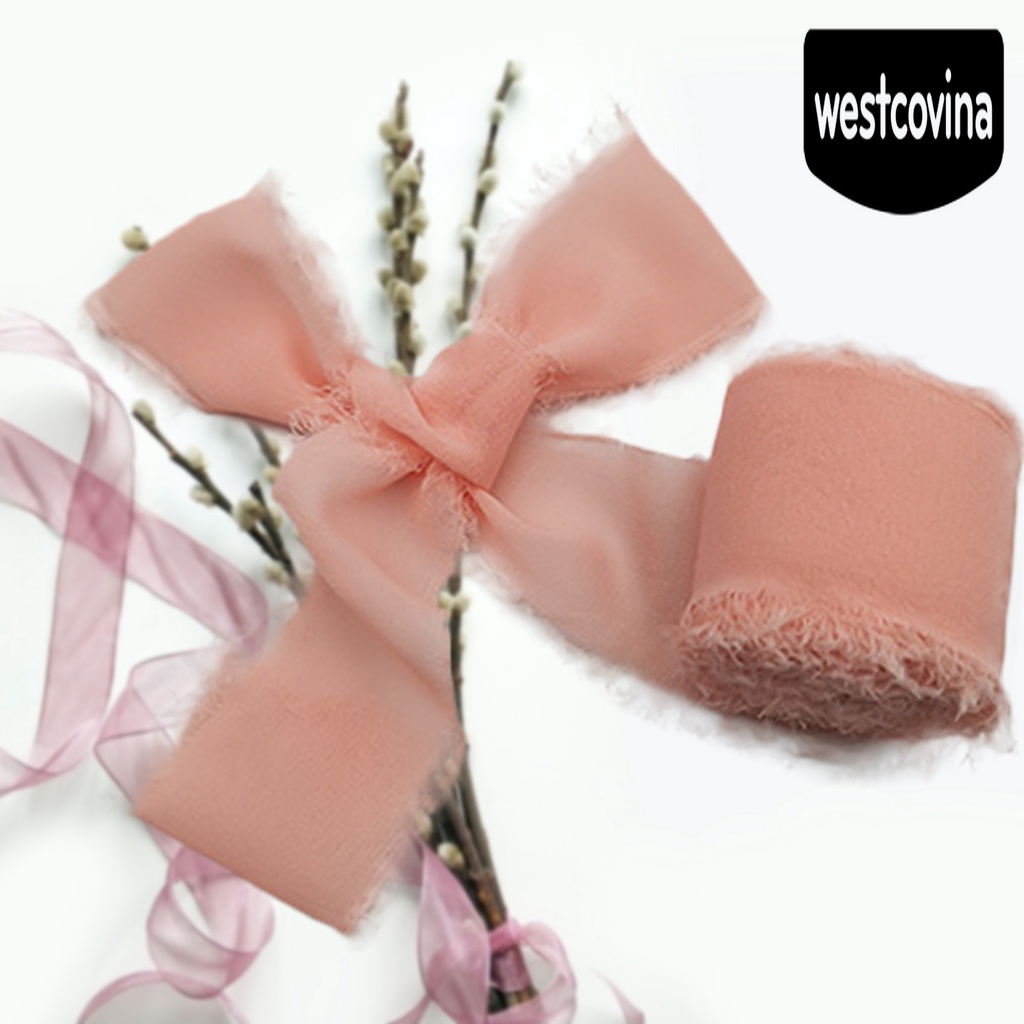 [Hot]☀ Bó Hoa Cưới Vải Chiffon Trang Trí