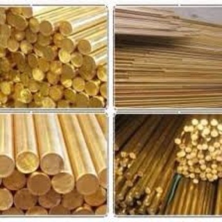 Thanh đồng vàng ; đồng thau đặc phi 6mm ; cây dài 3m; (cắt 3 thanh ; mỗi thanh dài 1m)