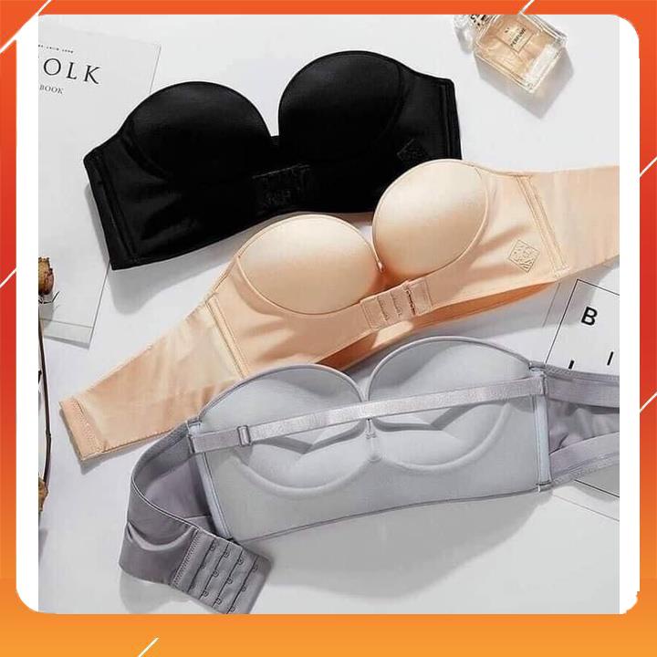 Áo cup ngực nữ chất liệu tản nhiệt cao cấp không gọng không dây đệm mút vừa quai cài trước A5505