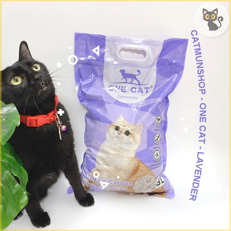 Cát vệ sinh cho mèo ONE CAT 8L/4kg