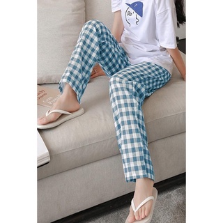 Đồ bộ mặc nhà quần caro dài