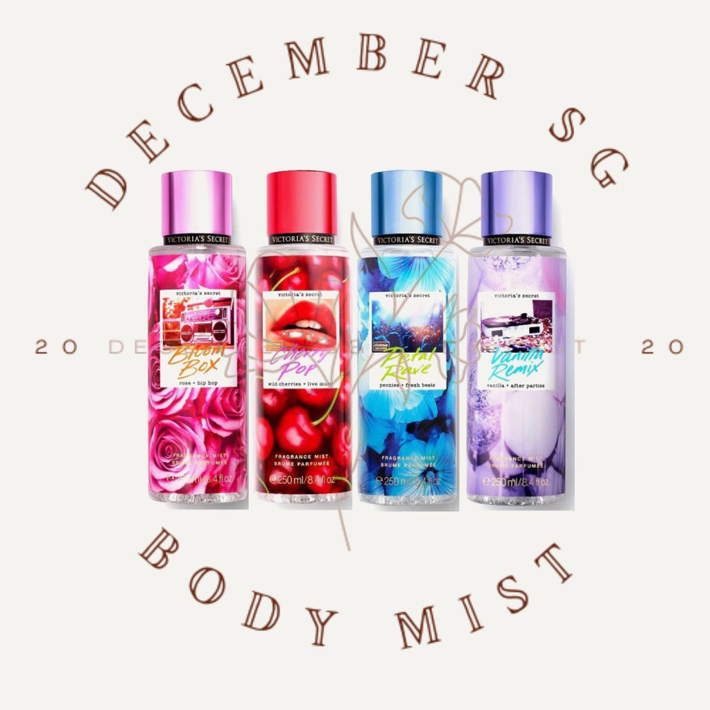 [Auth] Xịt Dưỡng Thể Body Mist Victoria’S Secret Victoria’s Secret - CHERRY POP 30ml/50ml/100ml +𝘿𝙚𝙘𝙚𝙢𝙗𝙚𝙧 𝙎𝙝𝙤𝙥+