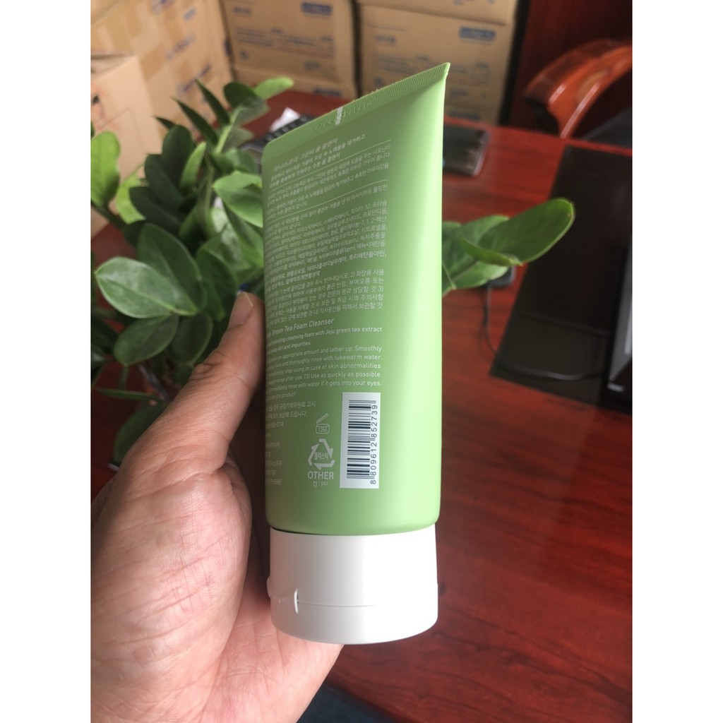 Sữa Rửa Mặt INNISFREE GREEN TEA CLEANSING FOAM