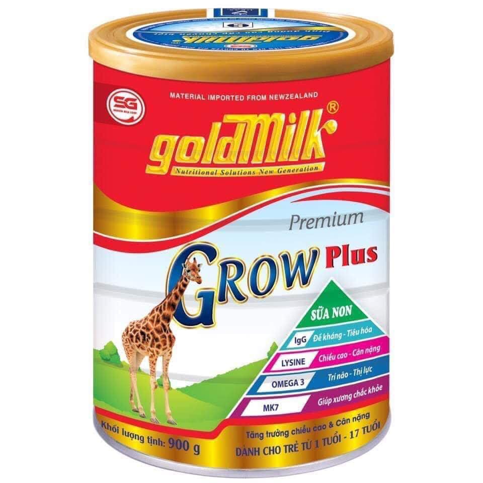 Sữa Grow Plus 900g Goldmilk- Tăng cân - Phát triển chiều cao cho bé - SỮA NON