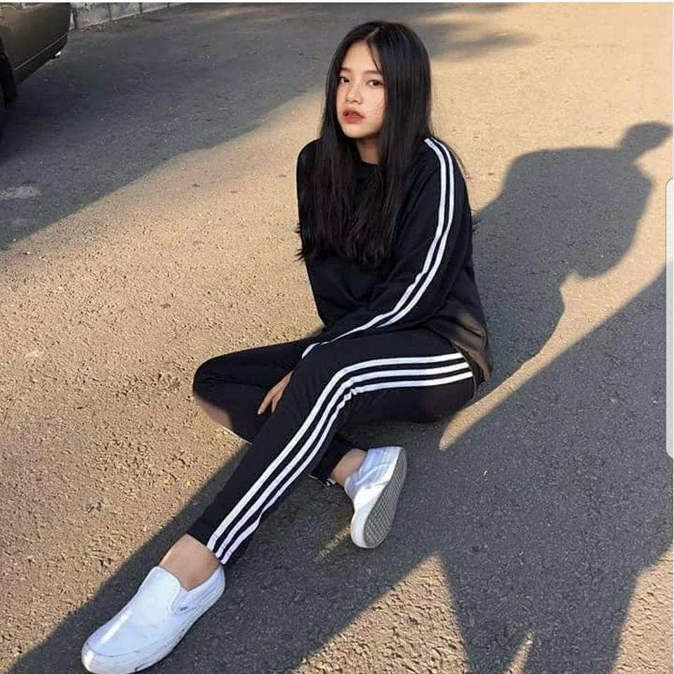 Quần jogger nam nữ thể thao, quần ống suông 2 sọc chất dày dặn, vải cao cấp không xù không nhăn 70kg