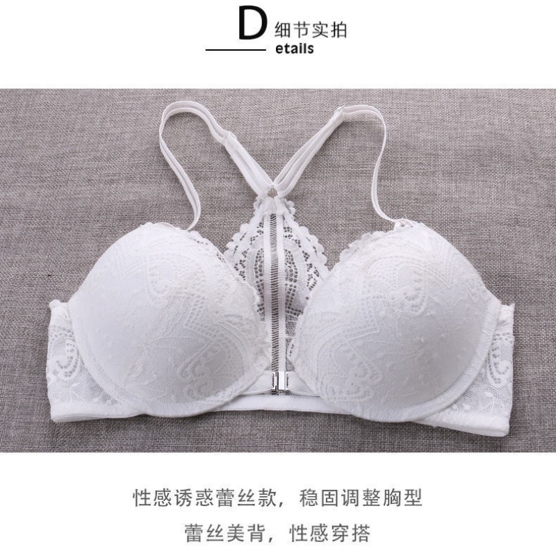 Áo Lót Nâng Ngực Phối Ren Hở Lưng Quyến Rũ Cho Nữ